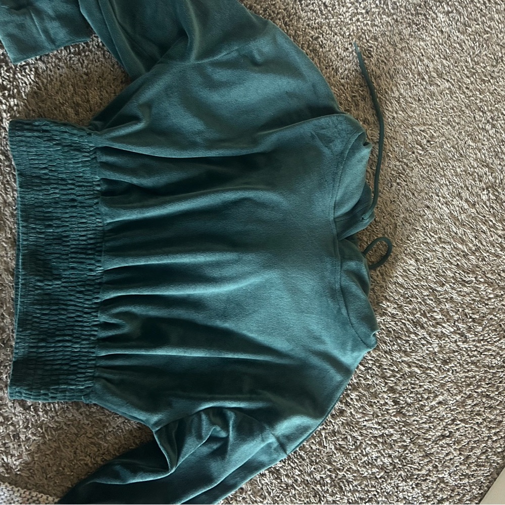 T.J.Maxx Teal Crop Top